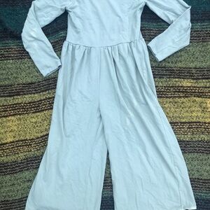 Handmade Sage Green Kids Romper